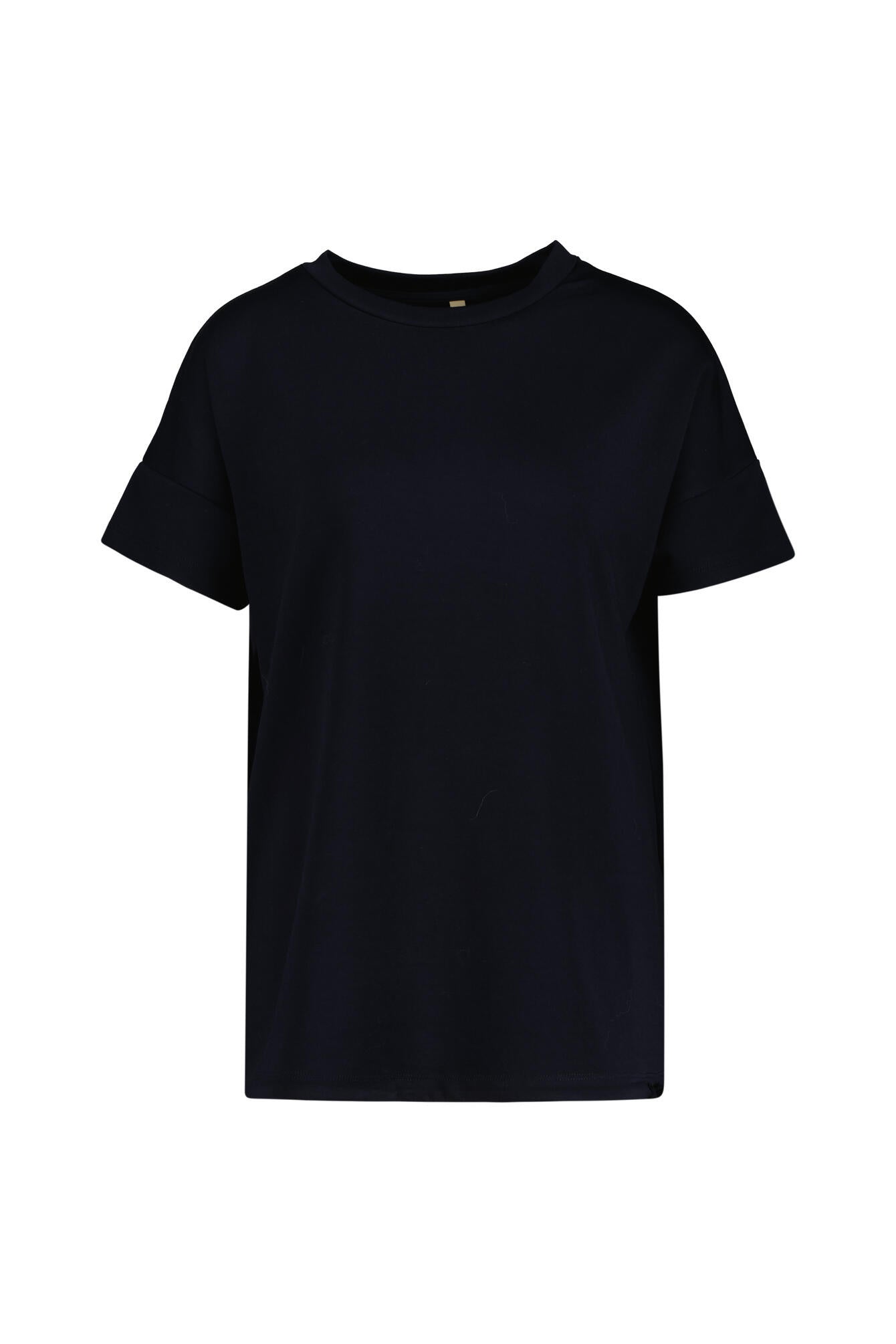 T-Shirt aus Modalmix - 6910-NAVY - Blau