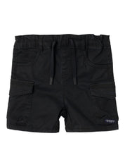 Cargo Shorts - Black - Schwarz