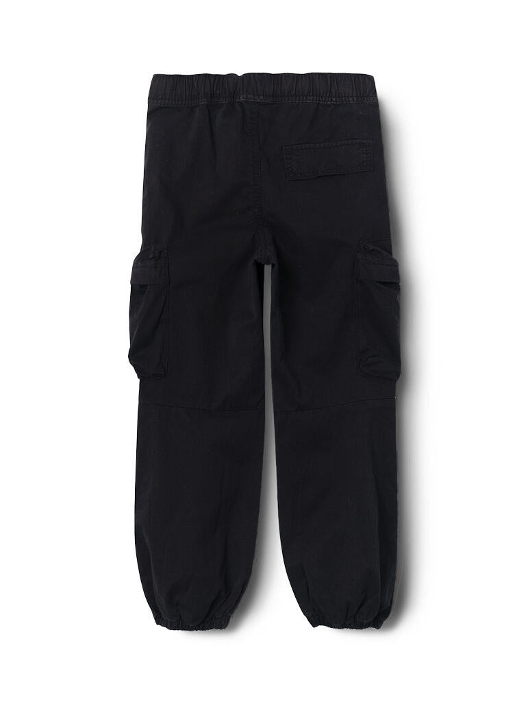 Cargohose Baggy Fit - Black - Schwarz