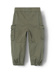 Cargohose aus Baumwolle - Dusty Olive - Grün