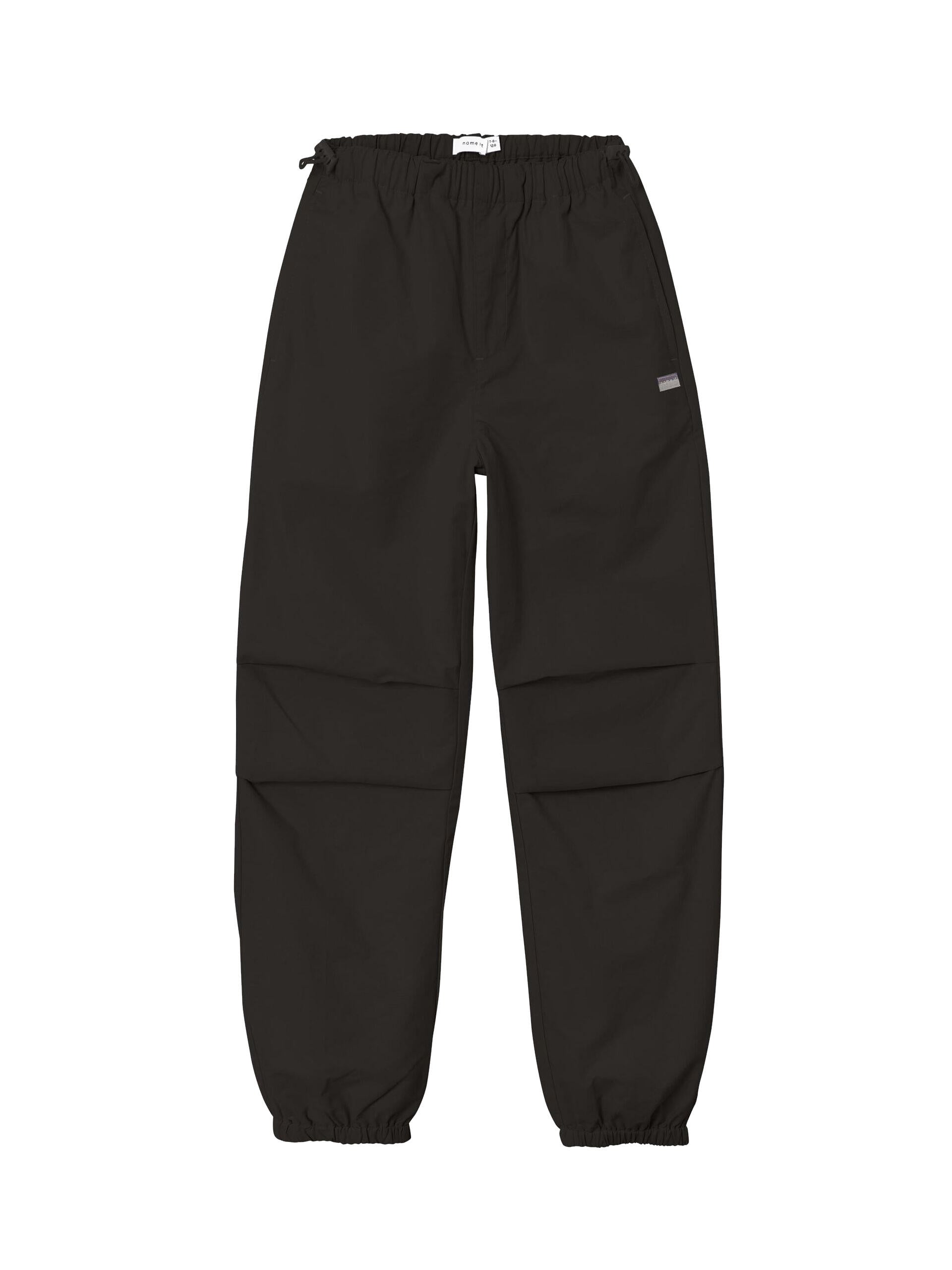 Fallschirmhose aus Baumwollmix - Black - Schwarz