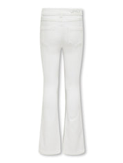 Jeans mit Boot Cut - White - Weiß