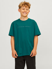 T-Shirt - Deep Teal - Blau