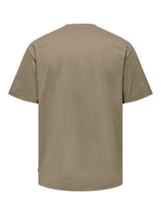 T-Shirt aus Bio-Baumwolle - Desert Taupe - Beige