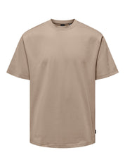 T-Shirt aus Bio-Baumwolle - Desert Taupe - Beige