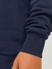 Sweatshirt mit Logo - Navy Blazer/WHITE + MARMELADE - Blau