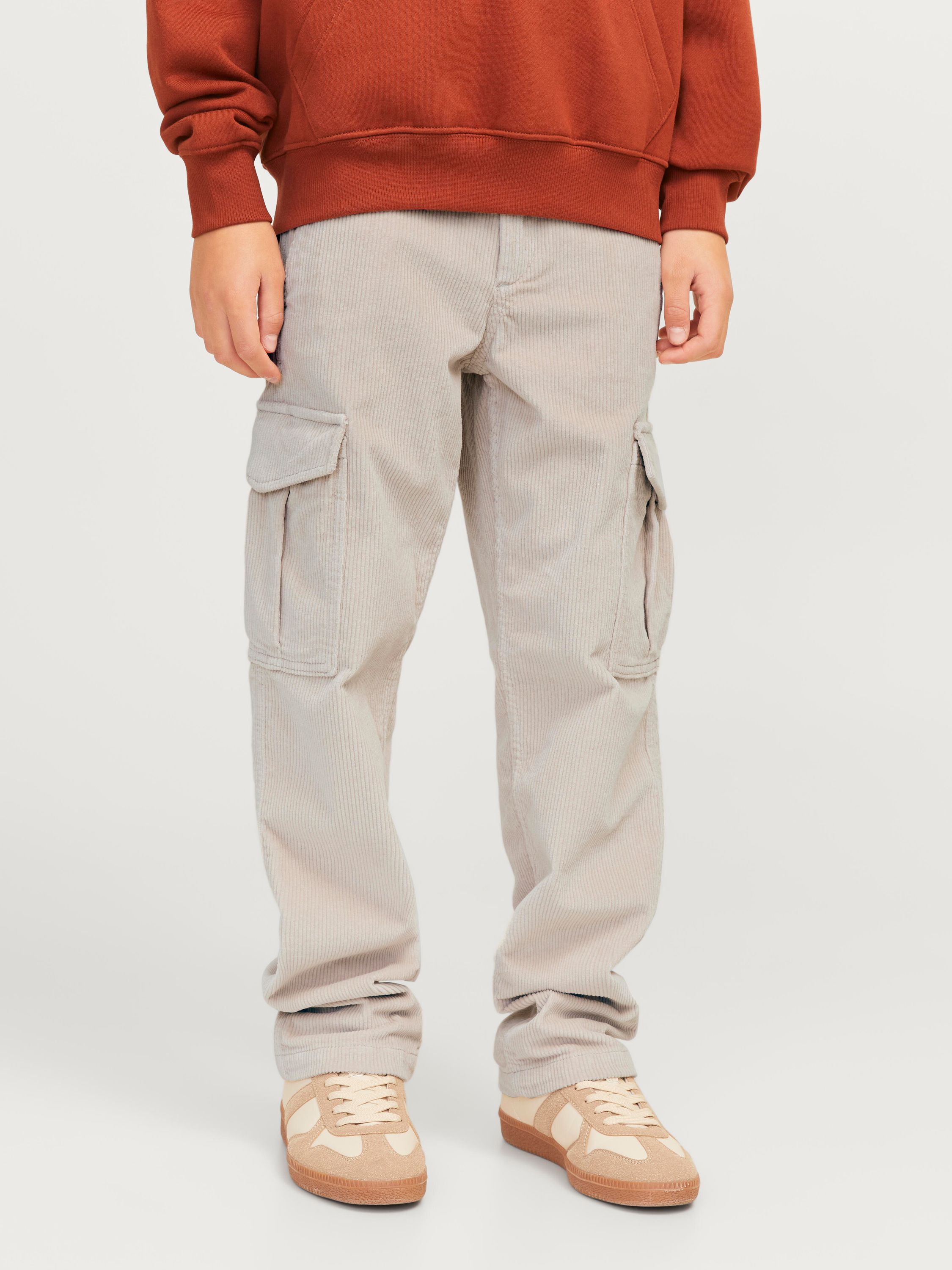 Cordhose Relaxed Fit - Moonbeam - Beige