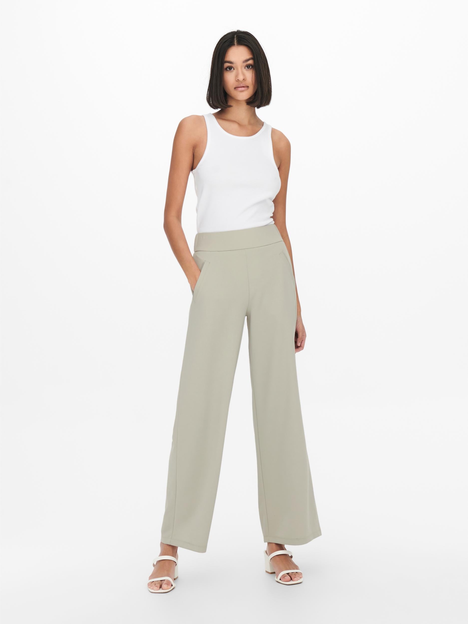 Stoffhose Wide Leg