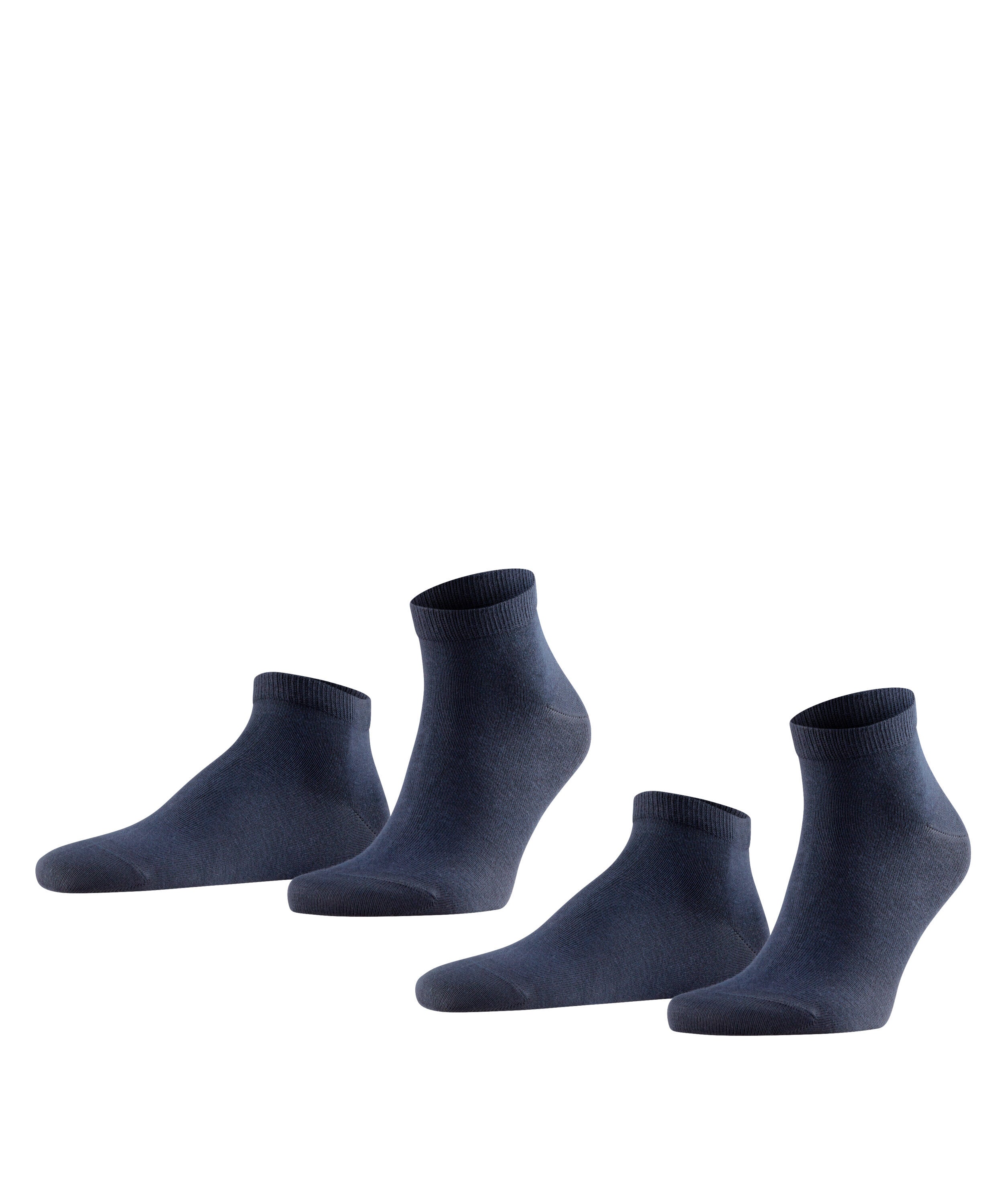 2er-Pack Sneakersocken aus Baumwolle