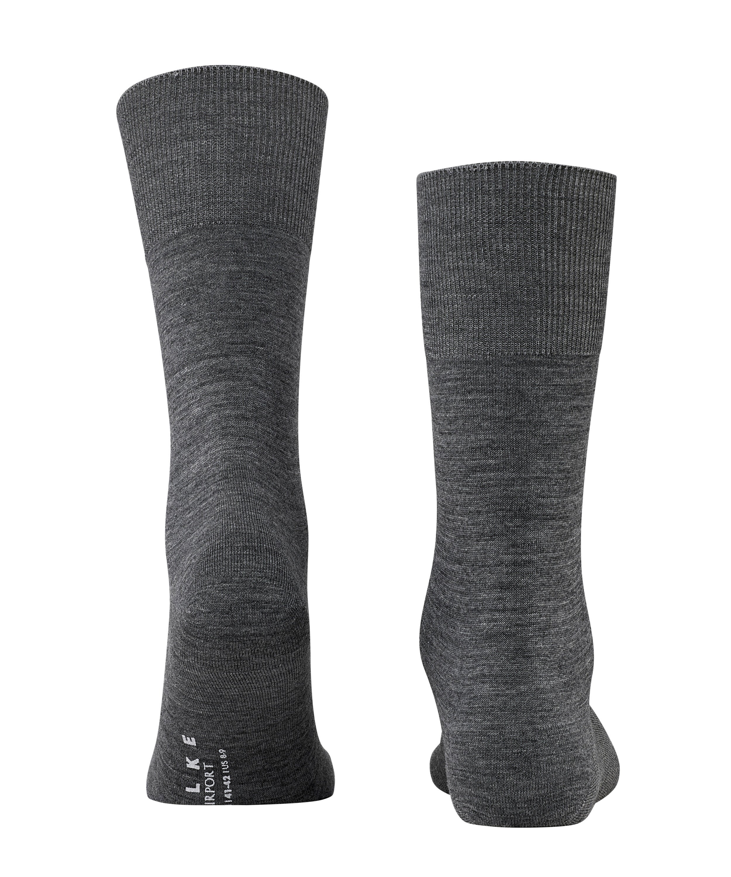 Socken aus Merinowolle-Mix - 3070 dark grey - Grau