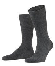 Socken aus Merinowolle-Mix - 3070 dark grey - Grau