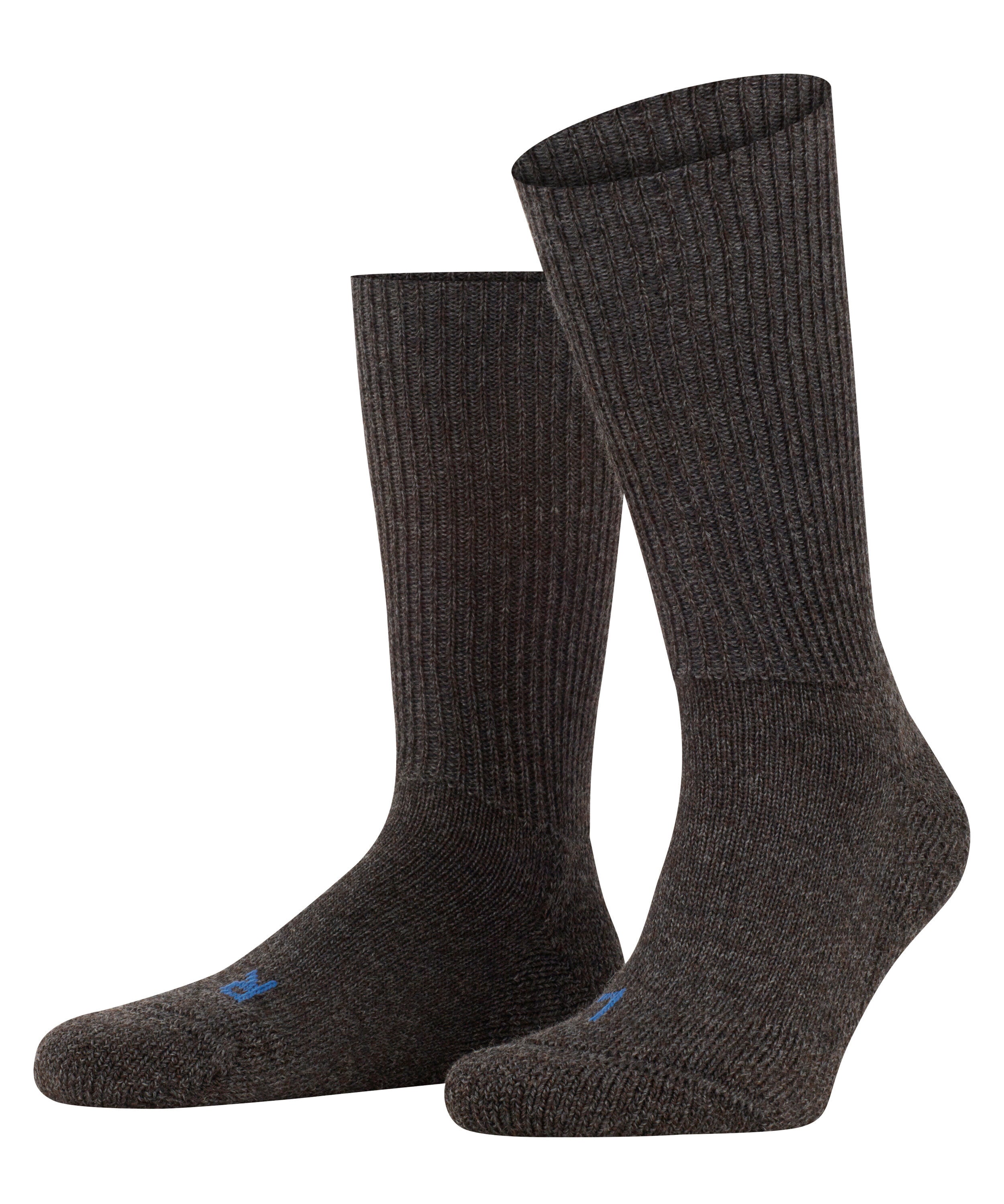 Lange Stricksocken - 3150 smog - Schwarz