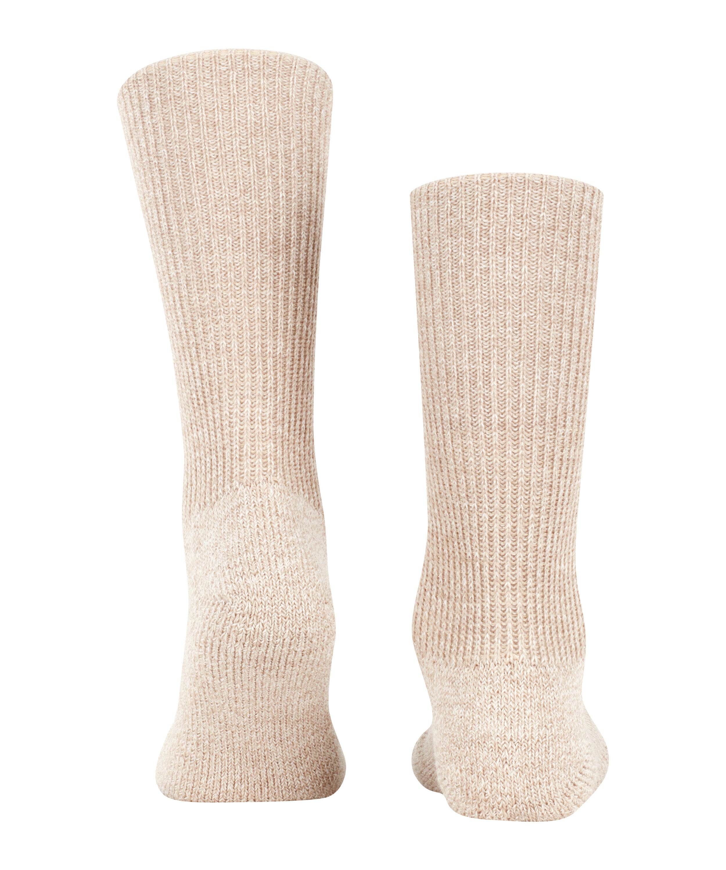 Lange Stricksocken - 4490 sand mel. - Beige