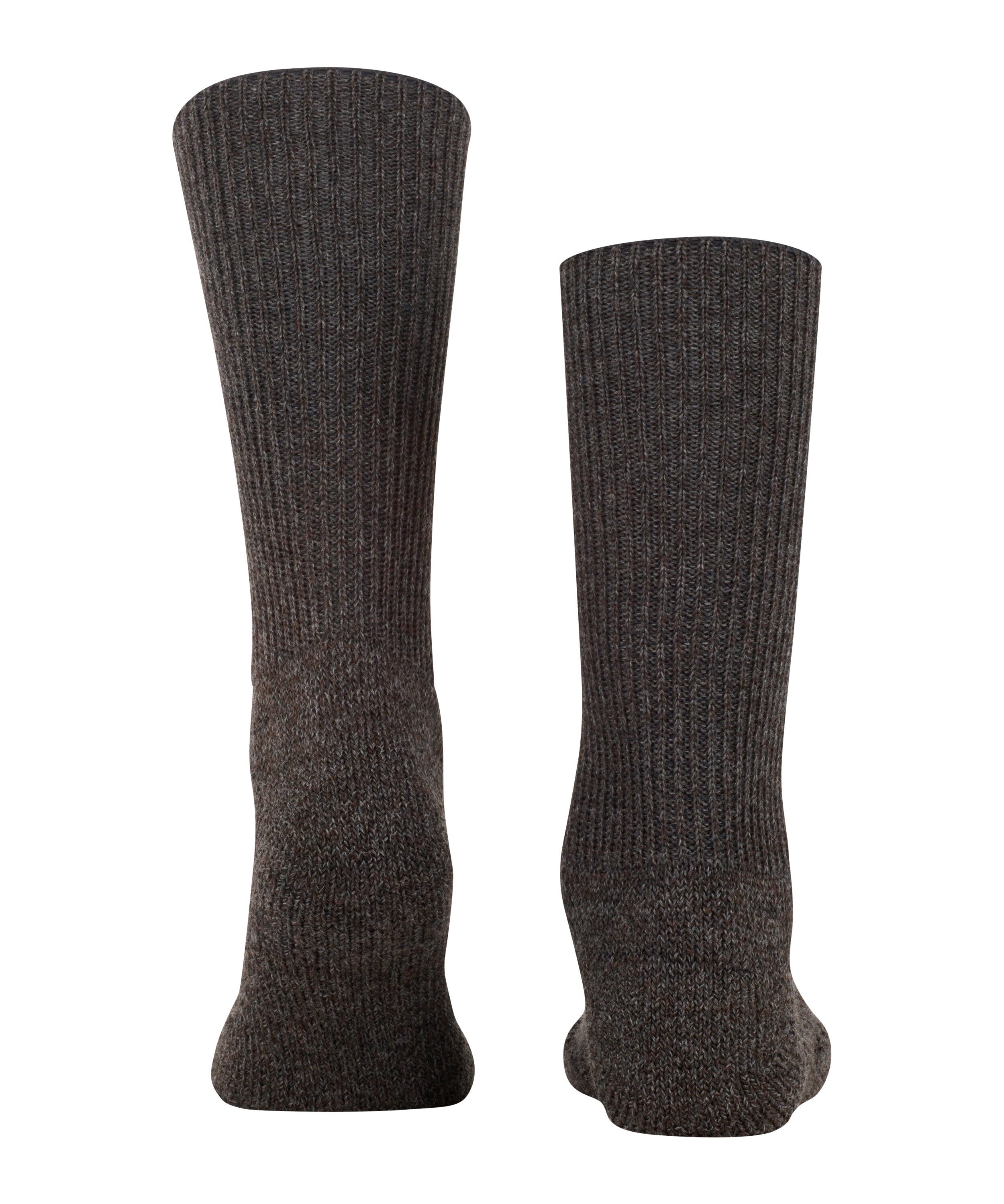 Lange Stricksocken - 3150 smog - Schwarz