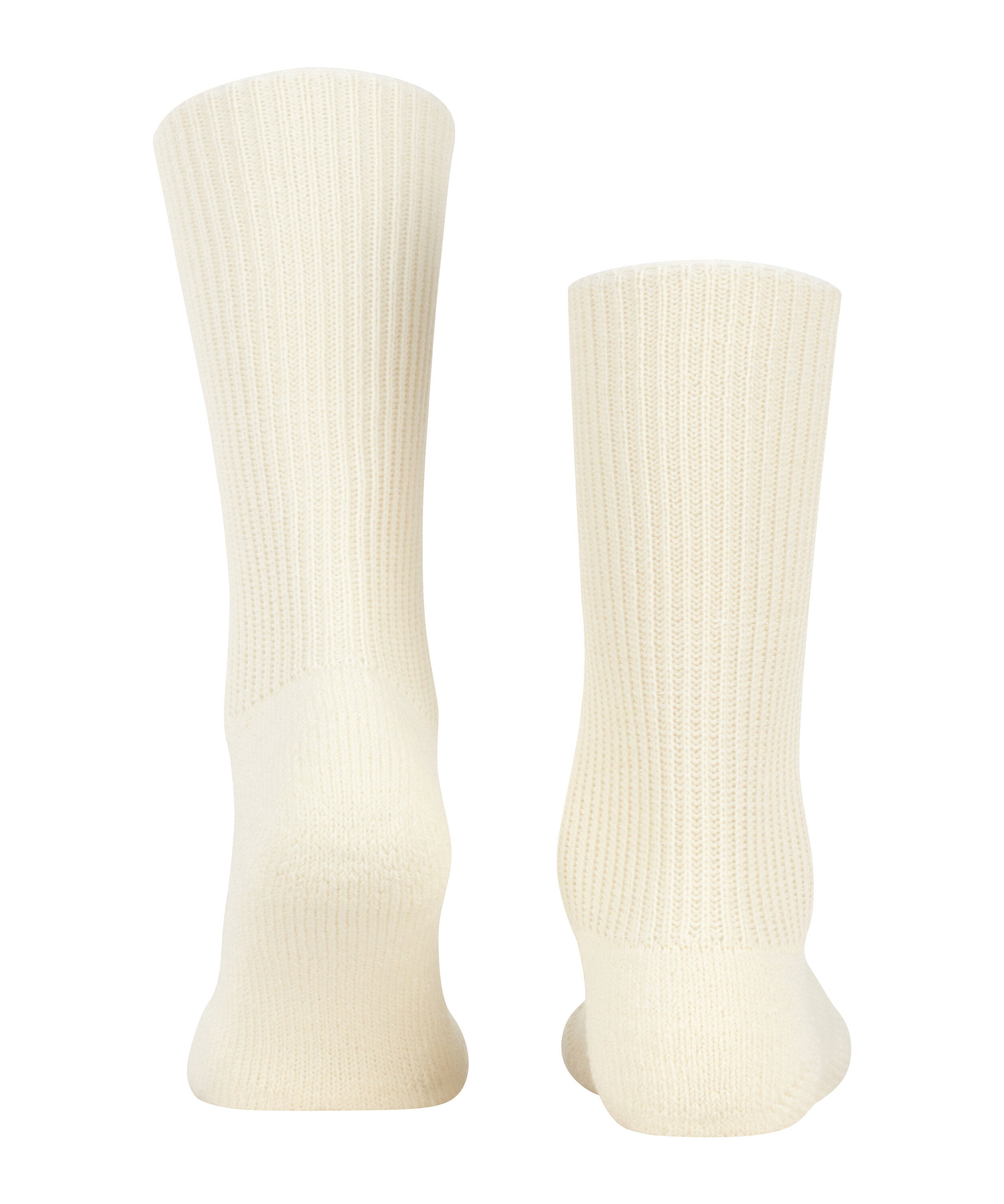 Lange Stricksocken - 2060 woolwhite