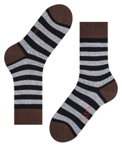 Gestreifte Socken aus Baumwolle