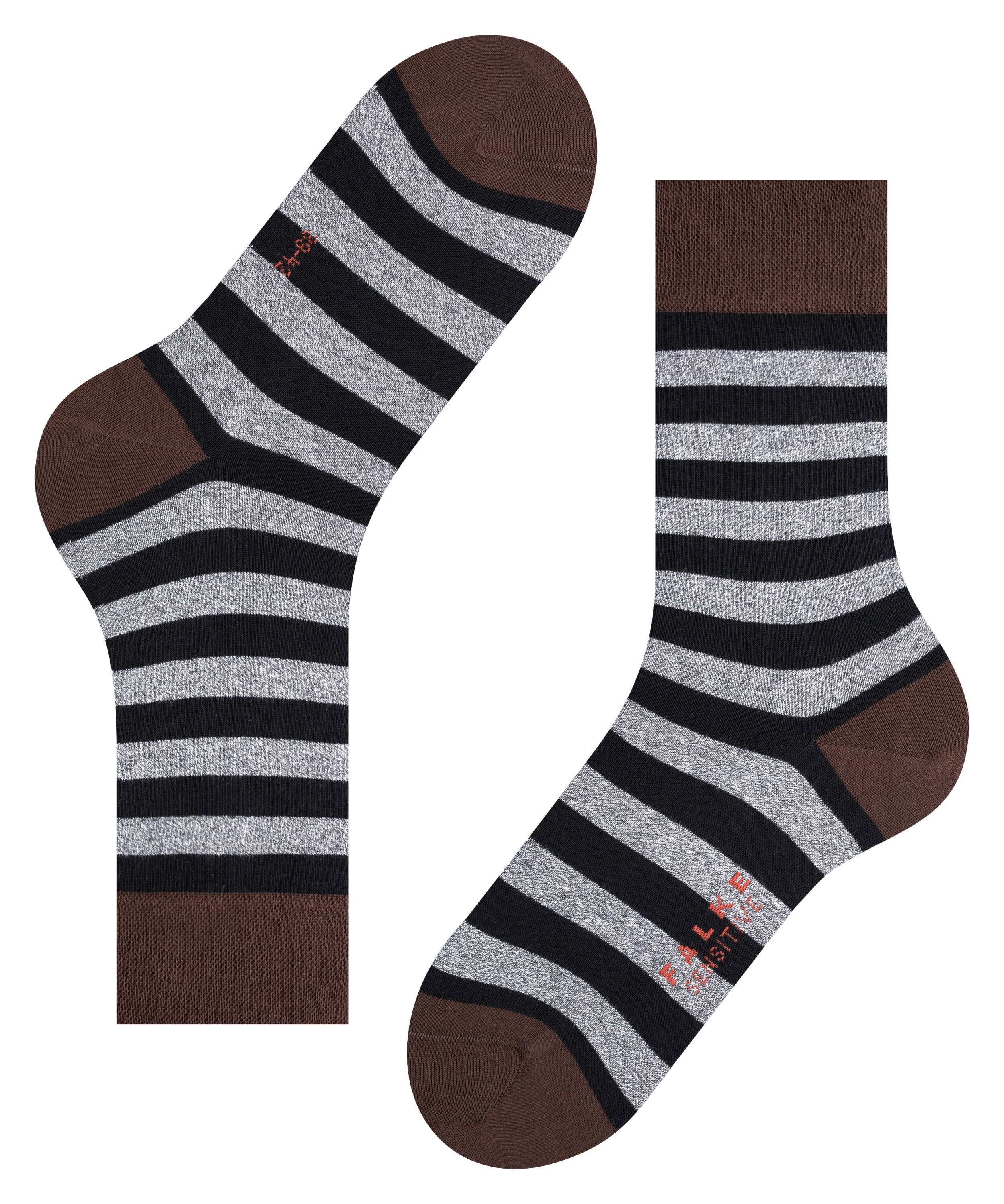 Gestreifte Socken aus Baumwolle