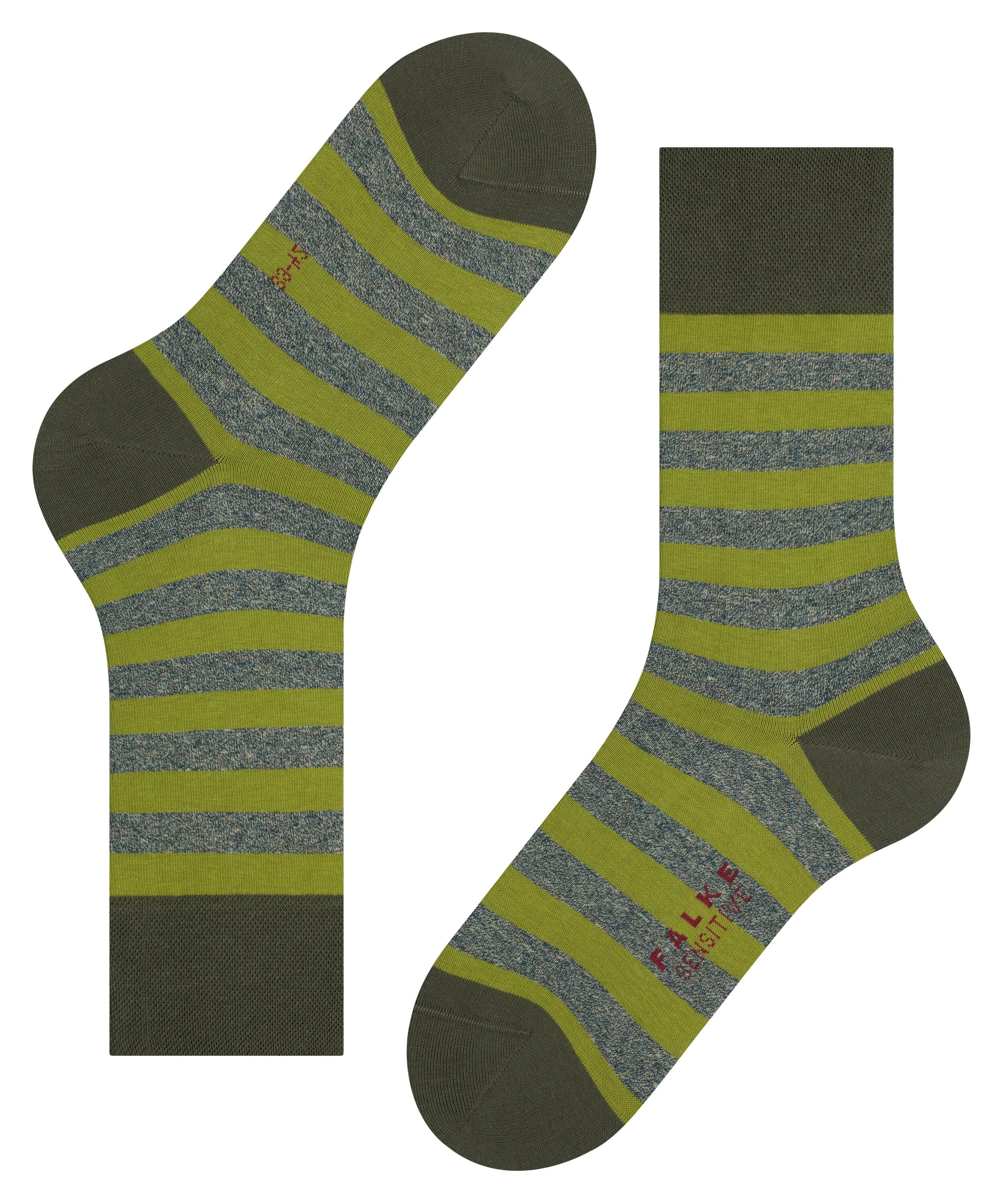 Gestreifte Socken aus Baumwolle