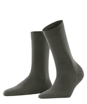 FALKE Softmerino Damen - 7826 military - Grün