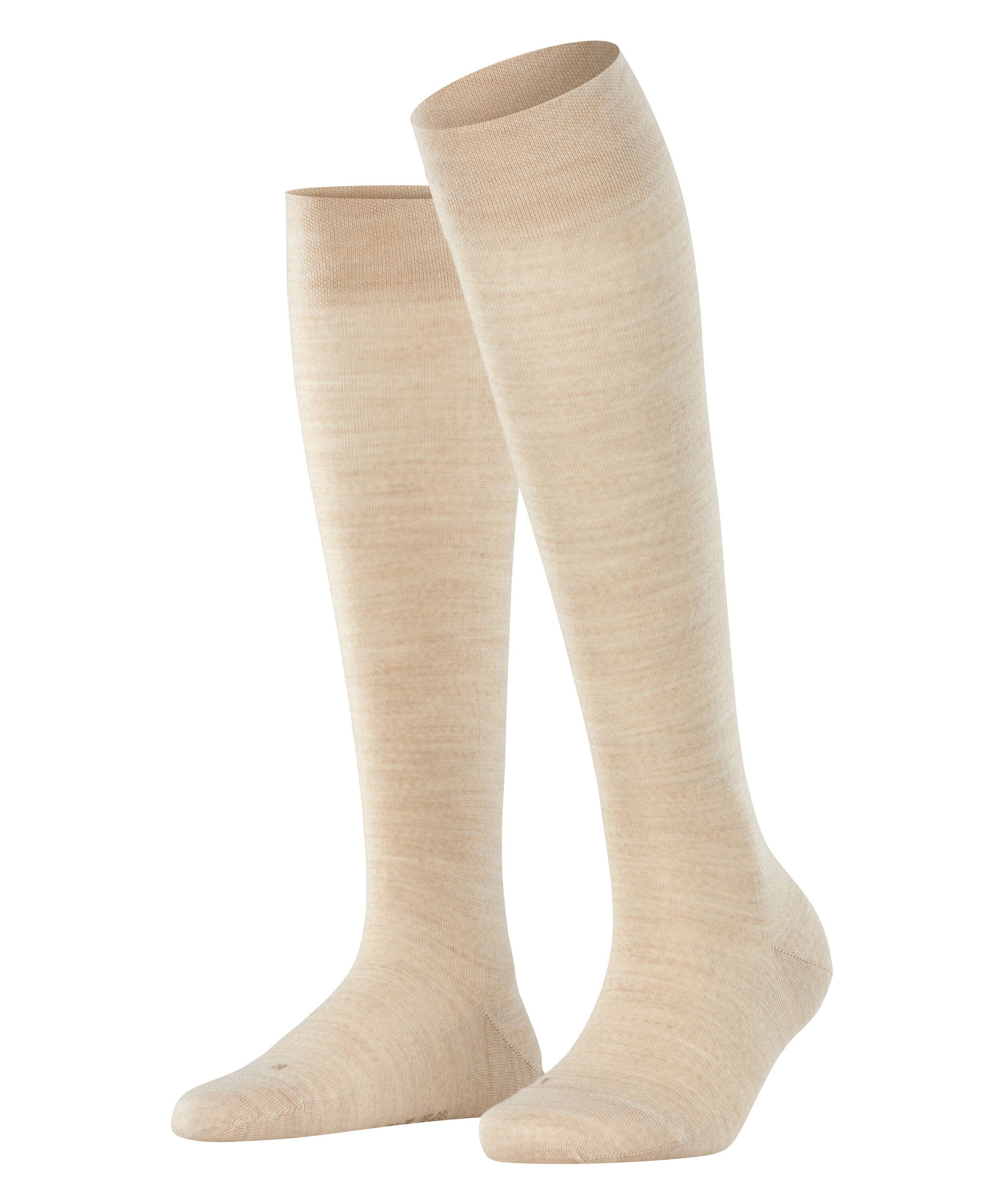 Kniestrümpfe - 4541 linen mel. - Beige