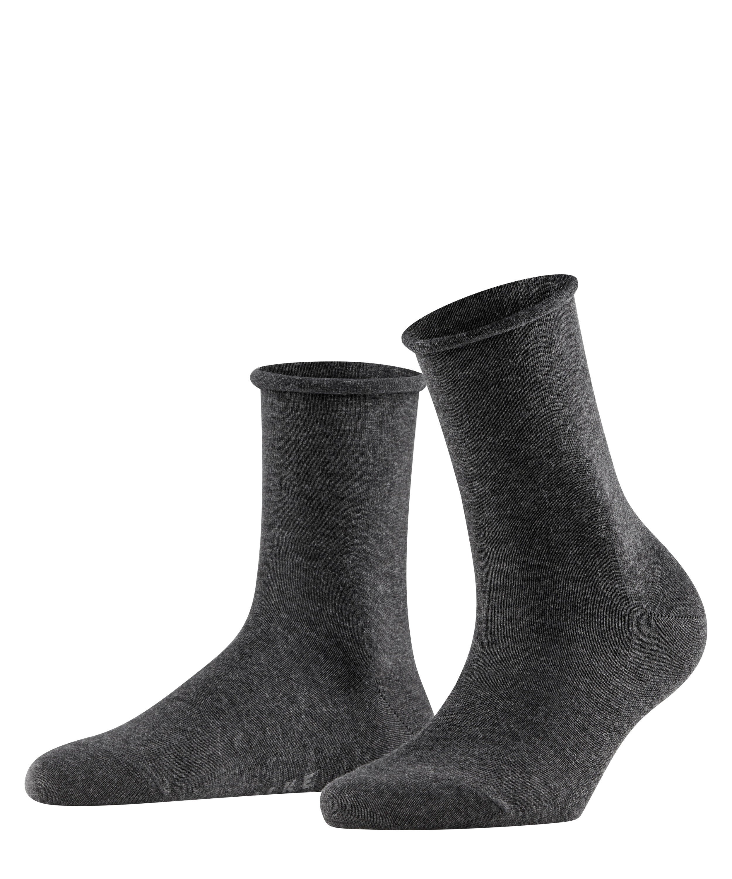 Socken aus Lyocell-Mix - 3117 anthra. mel. - Grau