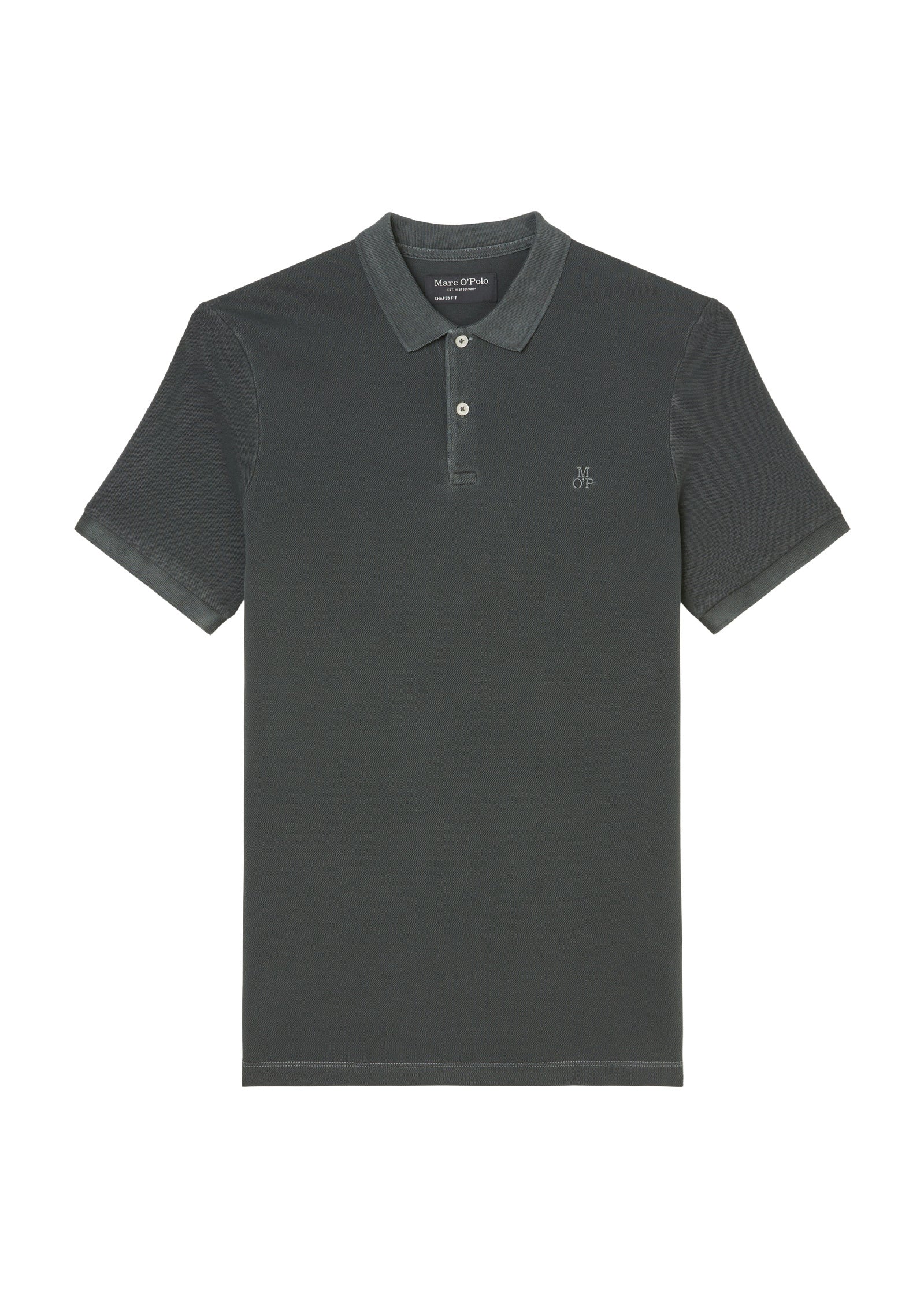 Poloshirt - 974-pirate black - Grau