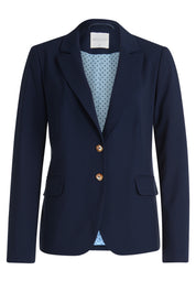 Taillierter Blazer mit Pattentaschen