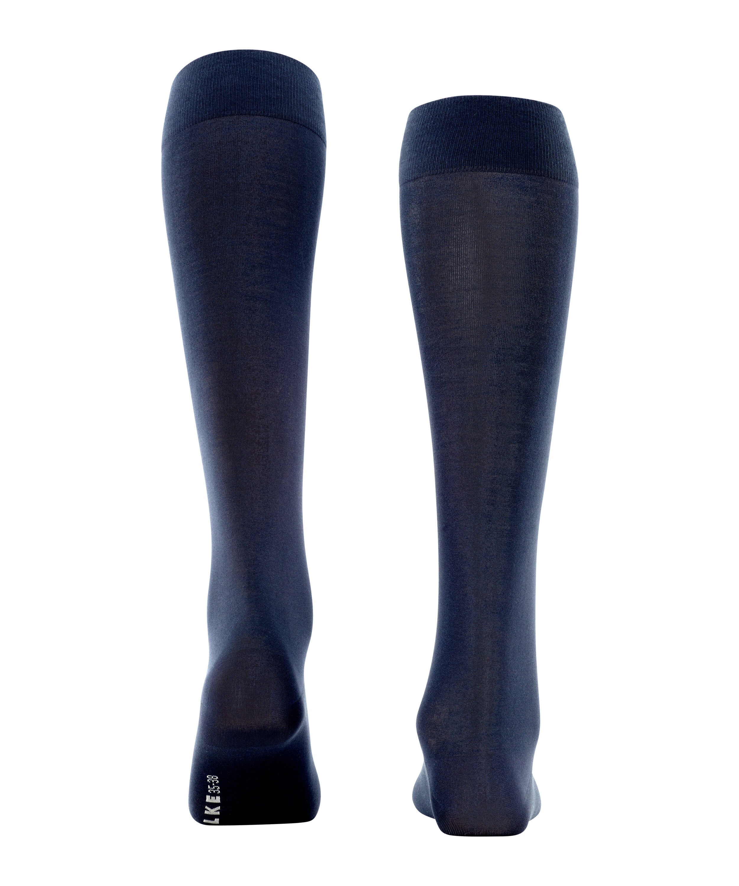 Kniestrümpfe aus Baumwollmix - 6370 dark navy - Blau