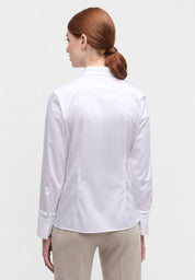 Bluse mit Stehkragen - 00-weiss - Weiß