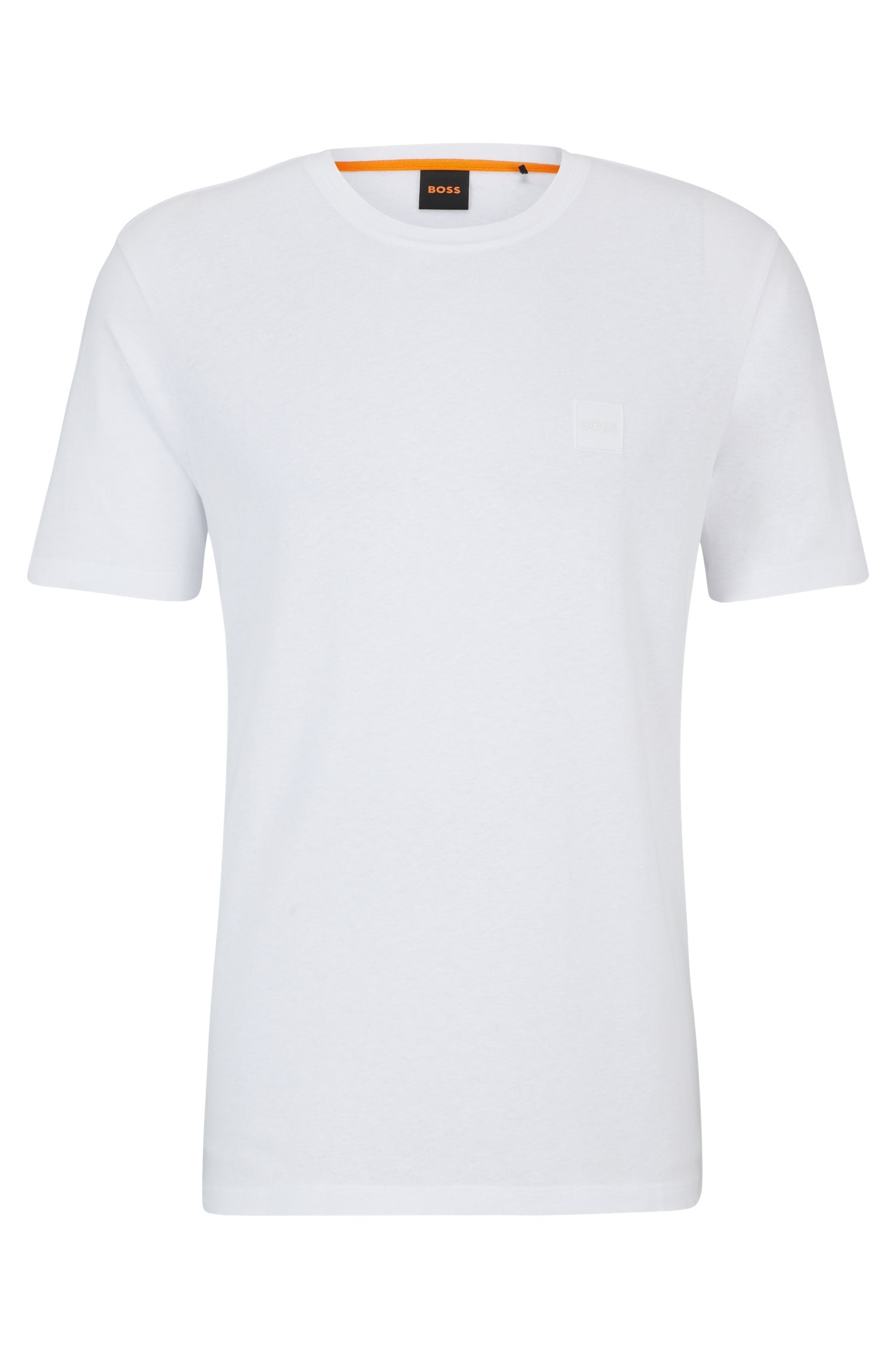 T-Shirt aus Baumwolle - 100-White - Weiß