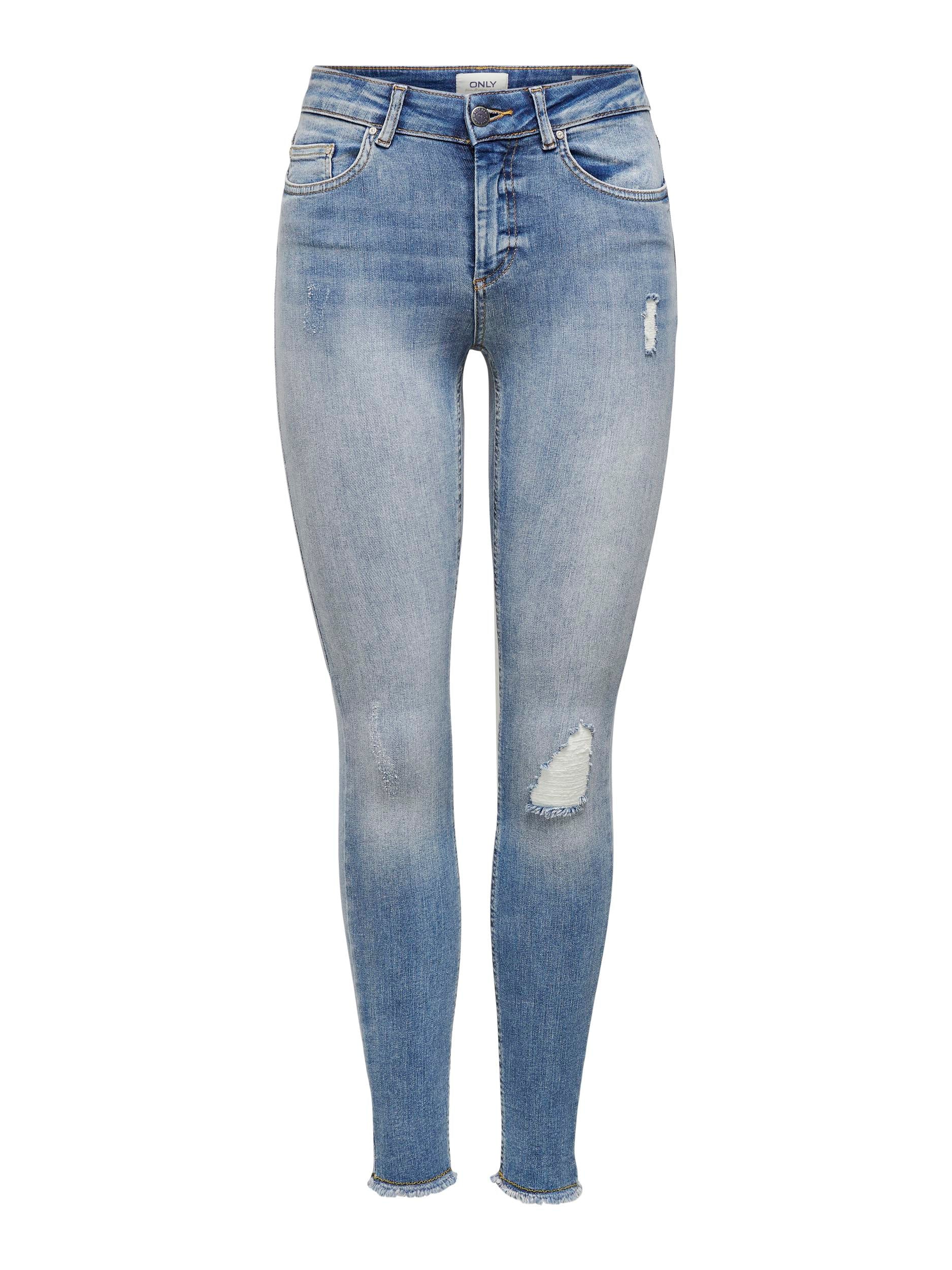 Jeans Skinny Fit - Light Blue Denim - Blau