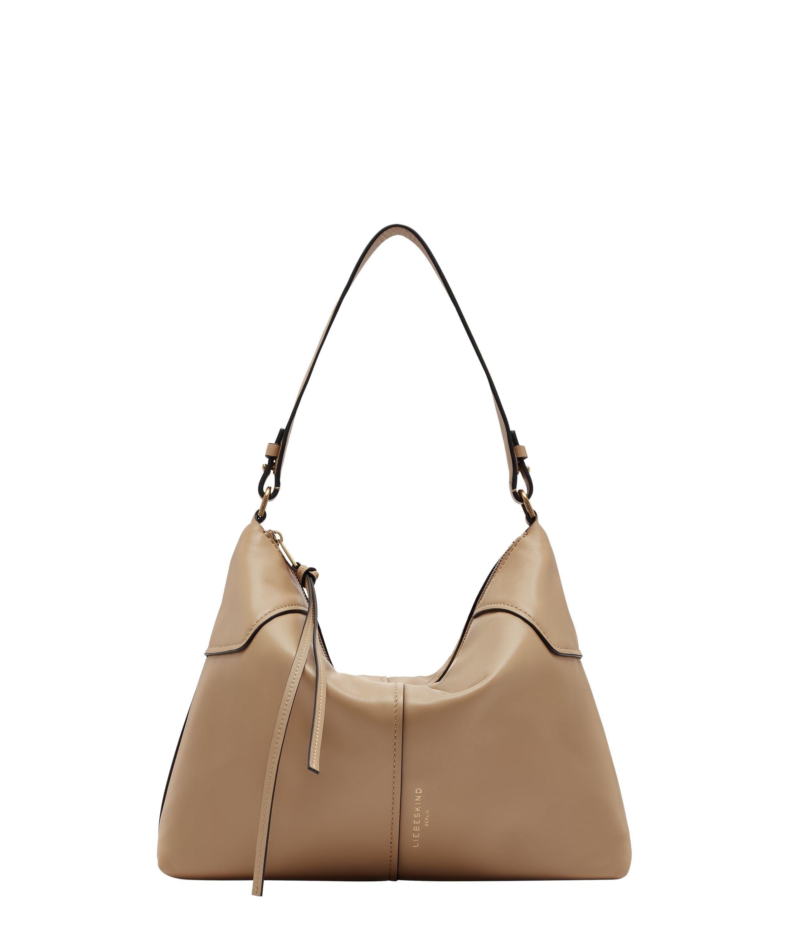 Schultertasche Mila Hobo M - 8450-BROWN - Braun