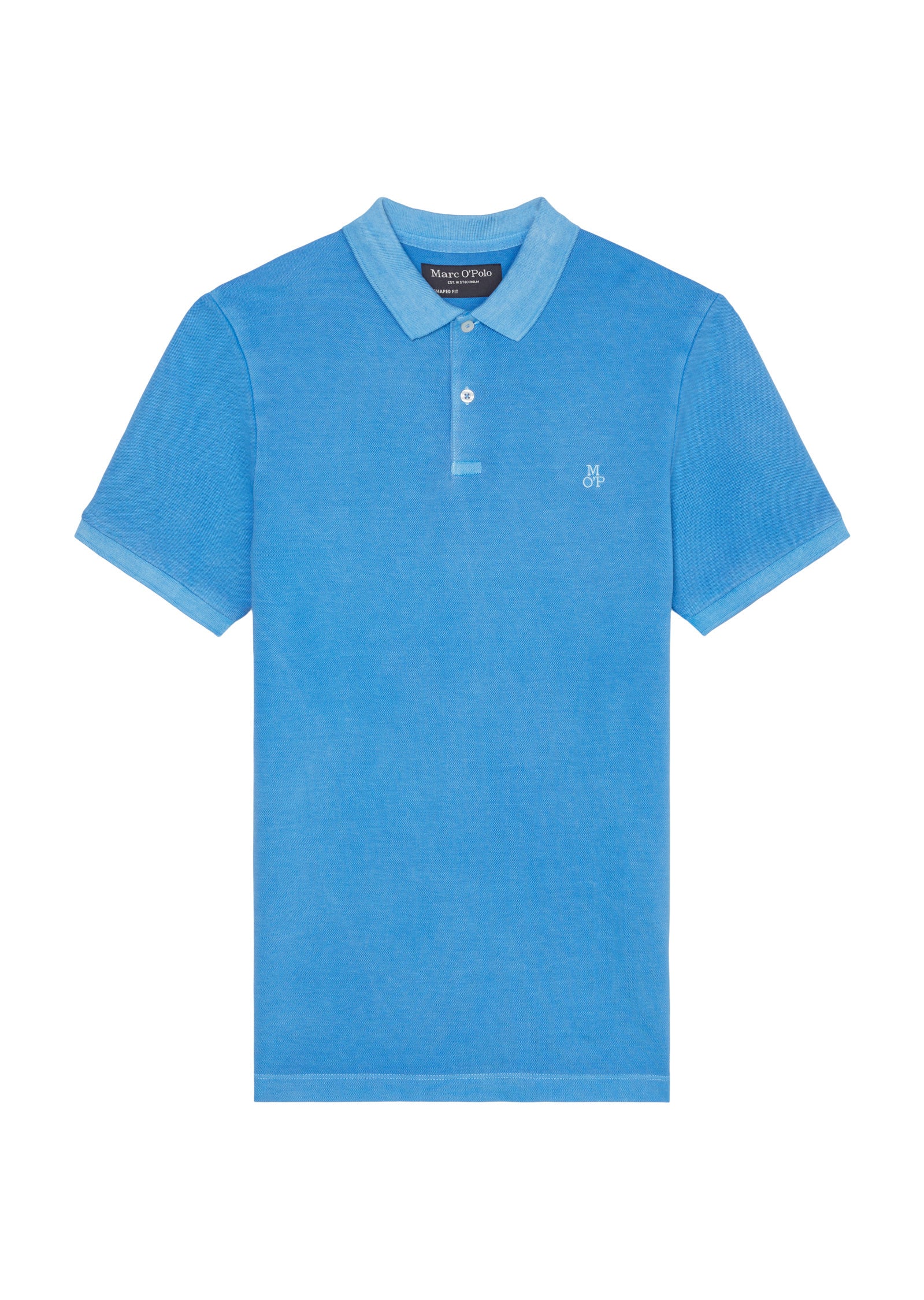 Poloshirt mit Logostick - 829-azure blue - Blau