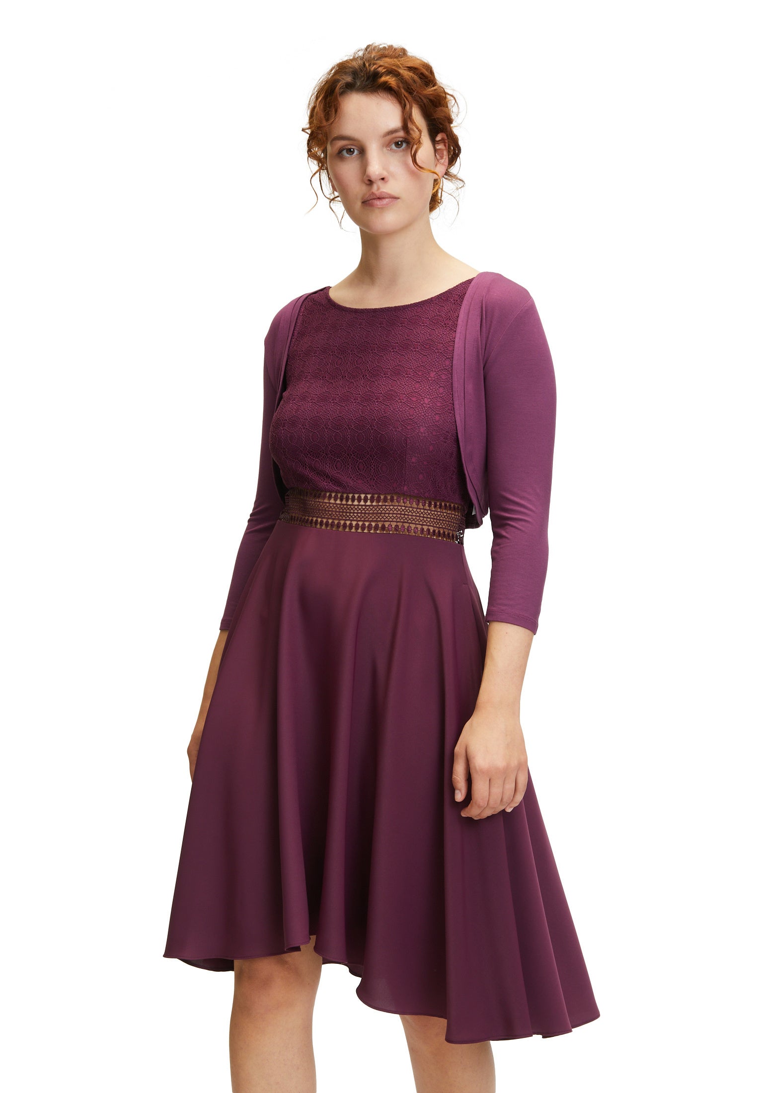 Bolero - 6331-Shiny Bordeaux - Violett