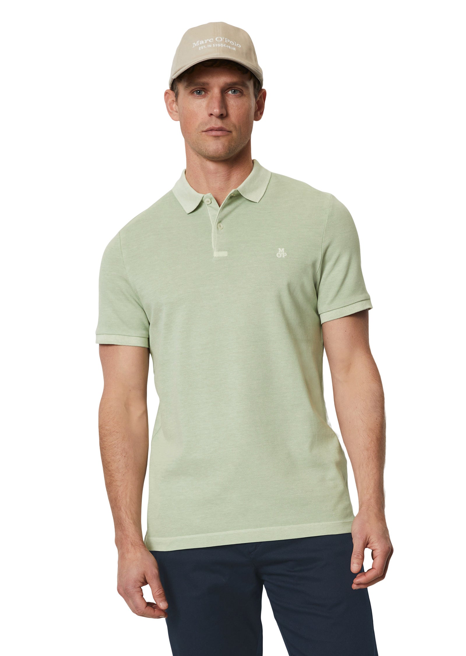 Poloshirt mit Logostick - 410-rainee - Khaki