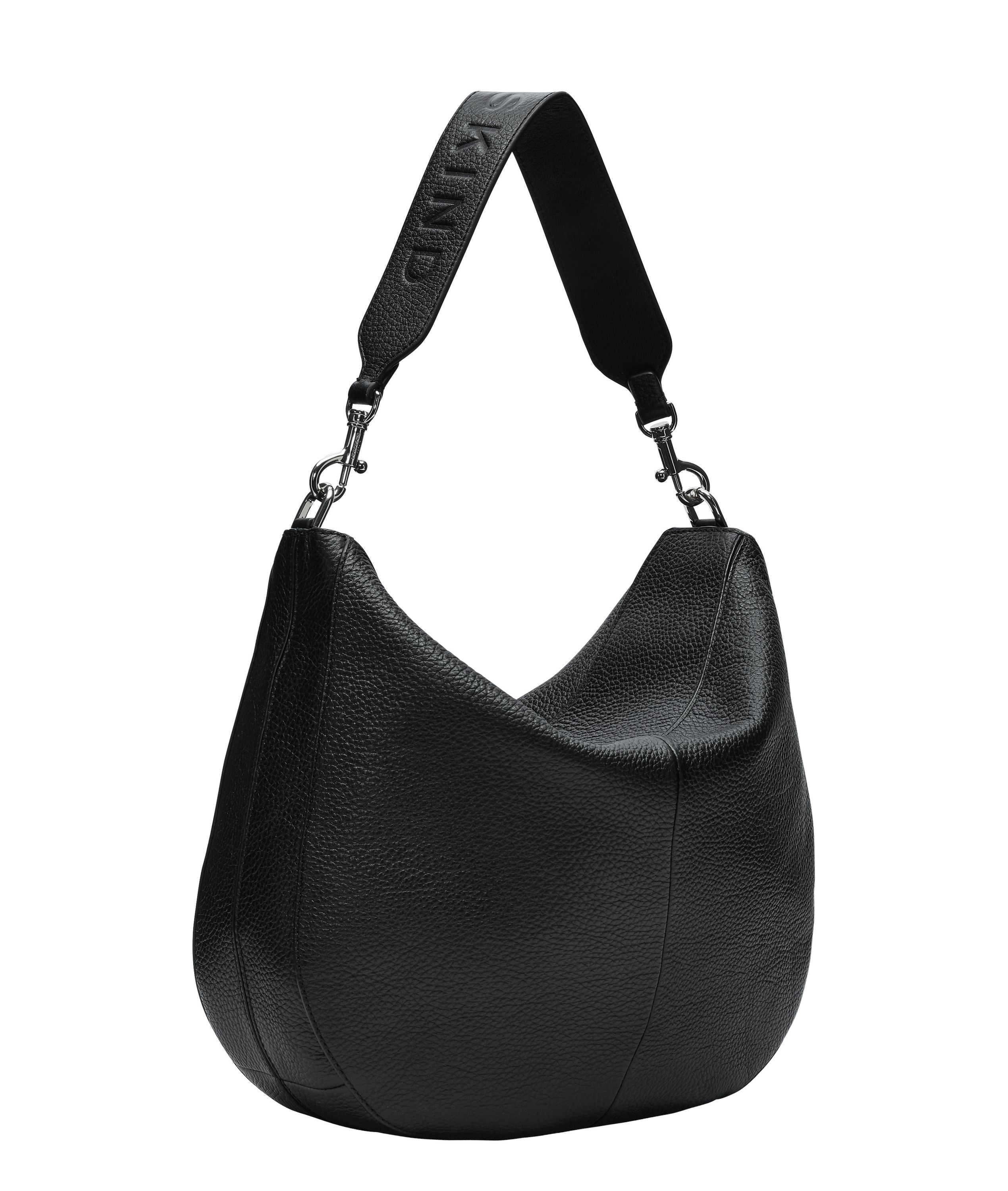 Schultertasche Alessa Hobo - 9999-GREY/BLACK - Schwarz