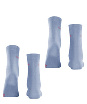 2er-Pack Socken - 6458 jeans - Blau