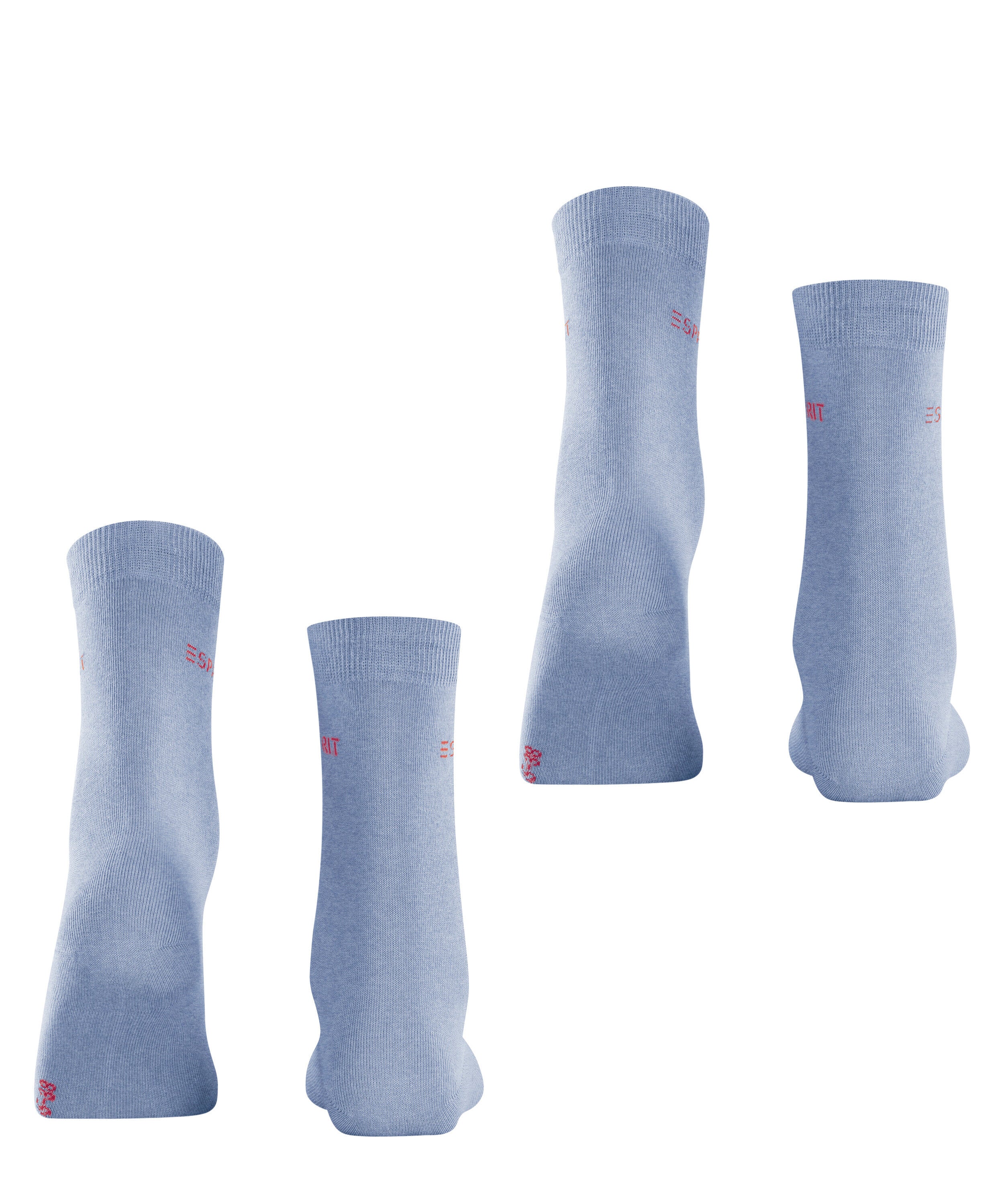 2er-Pack Socken - 6458 jeans - Blau