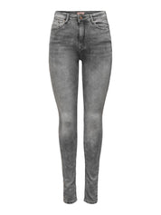 Jeans Skinny Fit - Medium Grey Denim - Grau