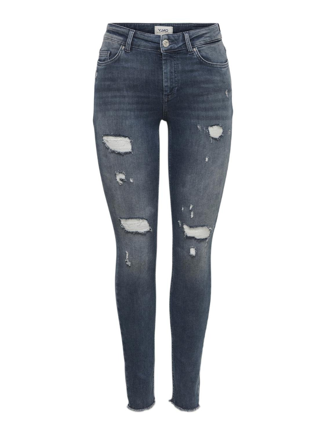 Jeans Skinny Fit - Special Blue Grey Denim - Blau