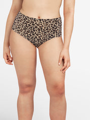 Midi Slip - 0OZ LEOPARD PRINT - Braun