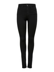 Jeans Skinny Fit - Black Denim - Schwarz