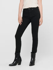 Jeans Skinny Fit - Black Denim - Schwarz