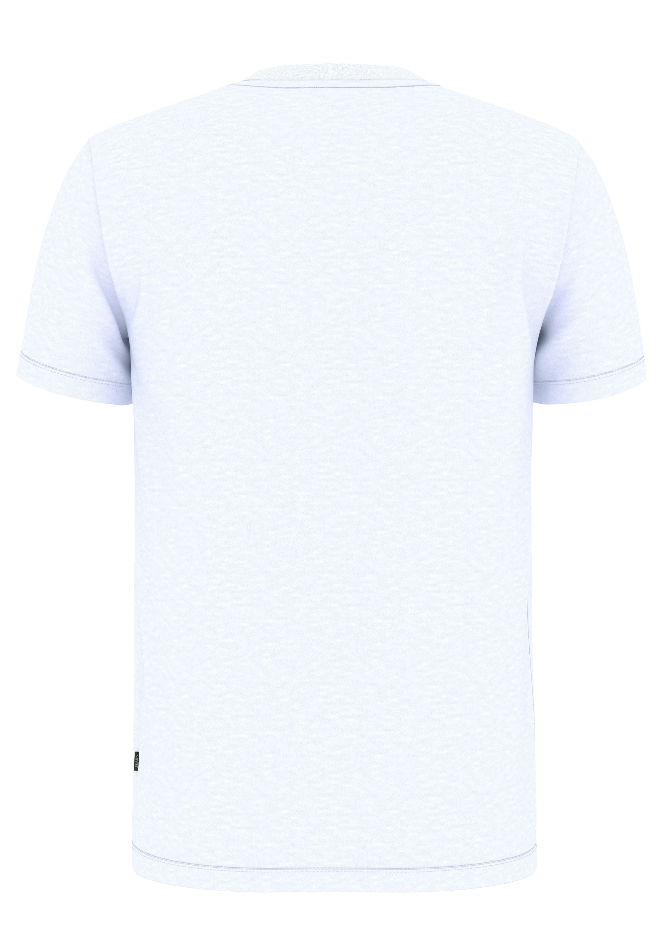 T-Shirt aus Baumwolle - 100-White - Weiß