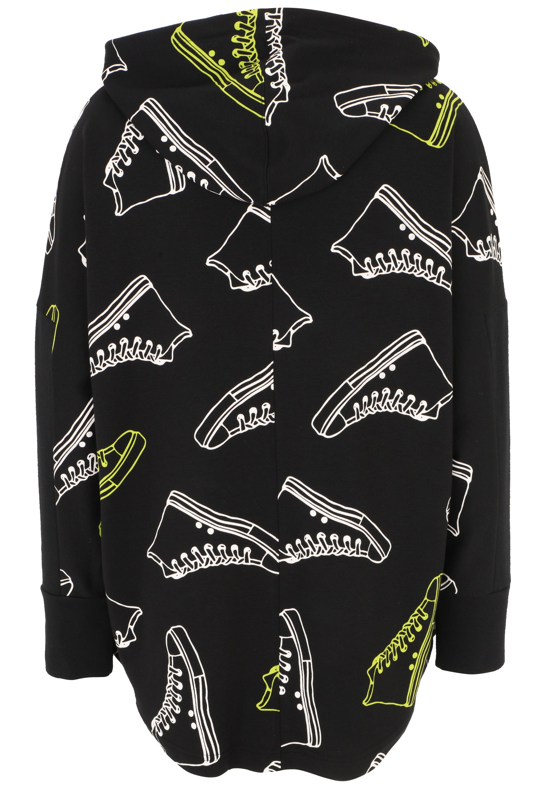 Sweatshirt mit Allover-Print - 70-Avocado - Schwarz