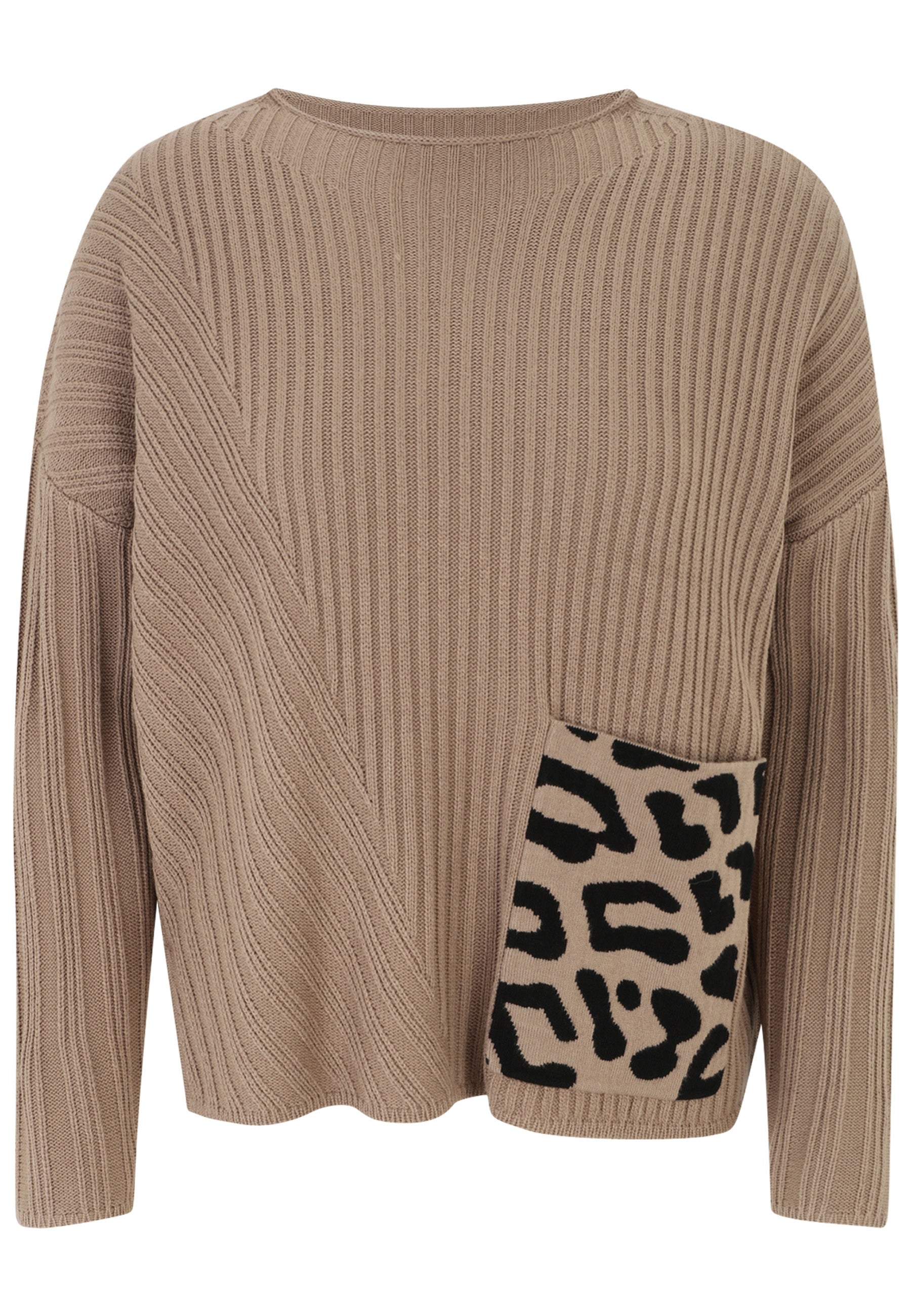 Strickpullover - 82-Bast - Beige