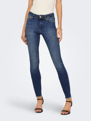 Jeans Blush Skinny - Medium Blue Denim - Blau