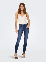 Jeans Blush Skinny - Medium Blue Denim - Blau