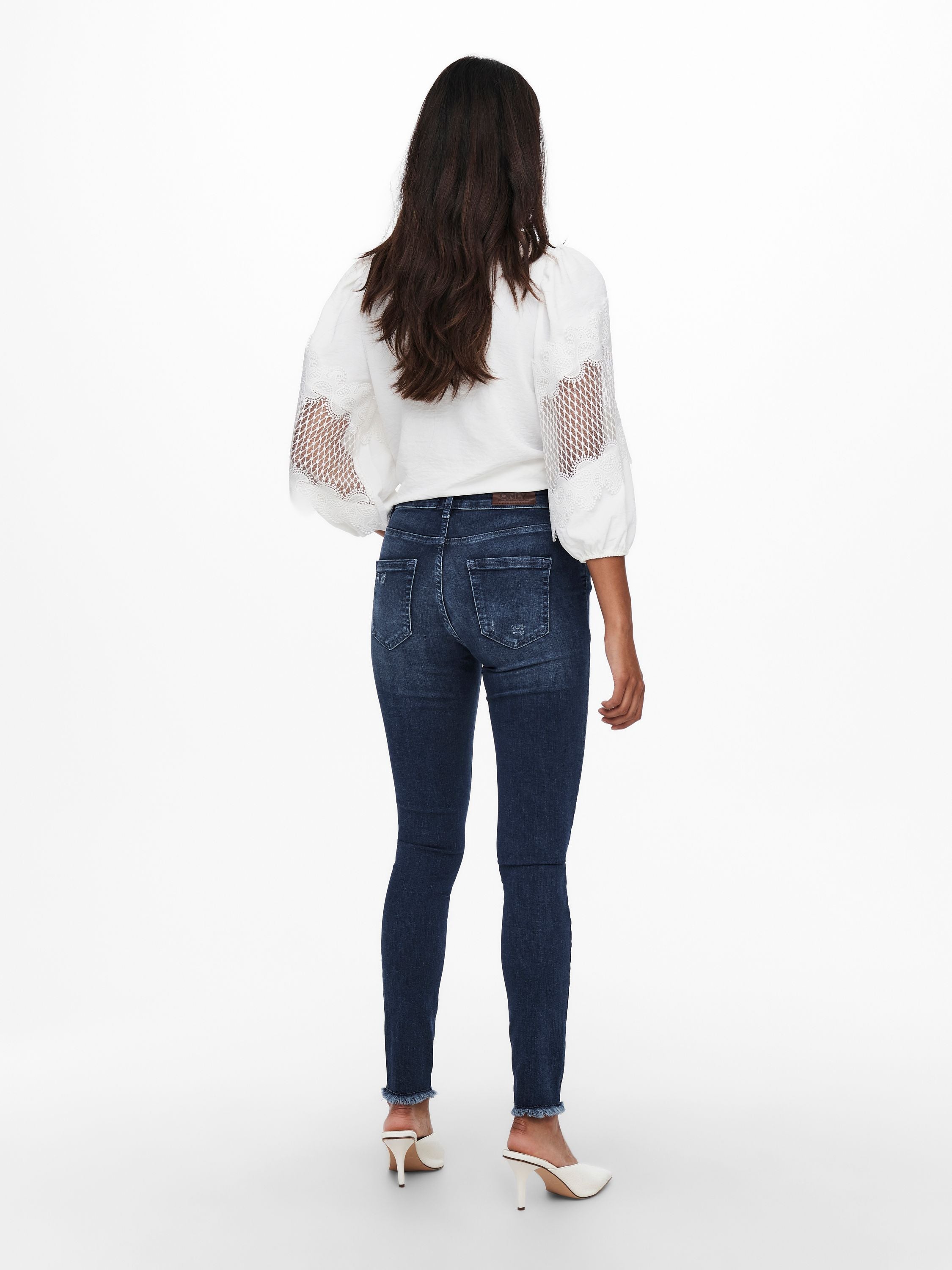 Skinny fit Jeans - Dark Blue Denim - Blau