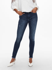 Skinny fit Jeans - Dark Blue Denim - Blau